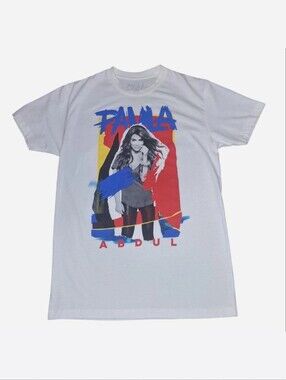 S | Paula Abdul Total Package Tour white t-shirt